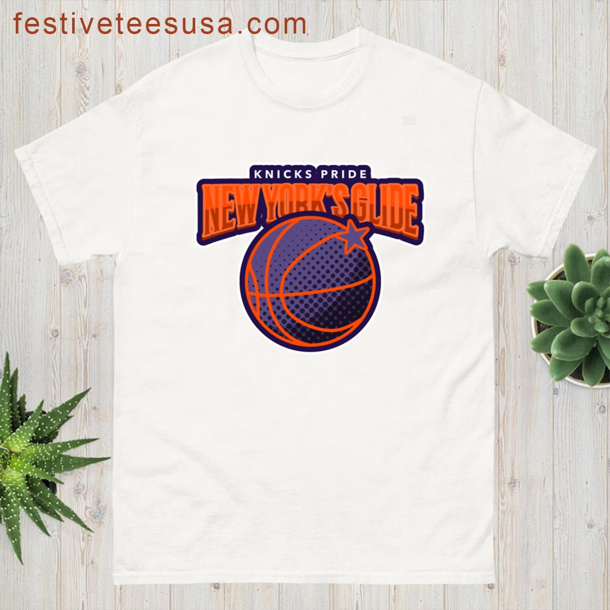 New York Knick New York Basketball Knicks Basketball Fan Retro New York T-shirt