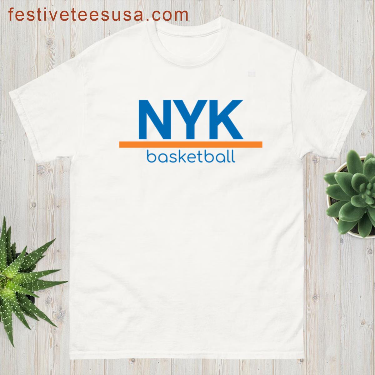 Nyk Vintage Basketball Knicks Basketball Basketball Unisex T-shirt