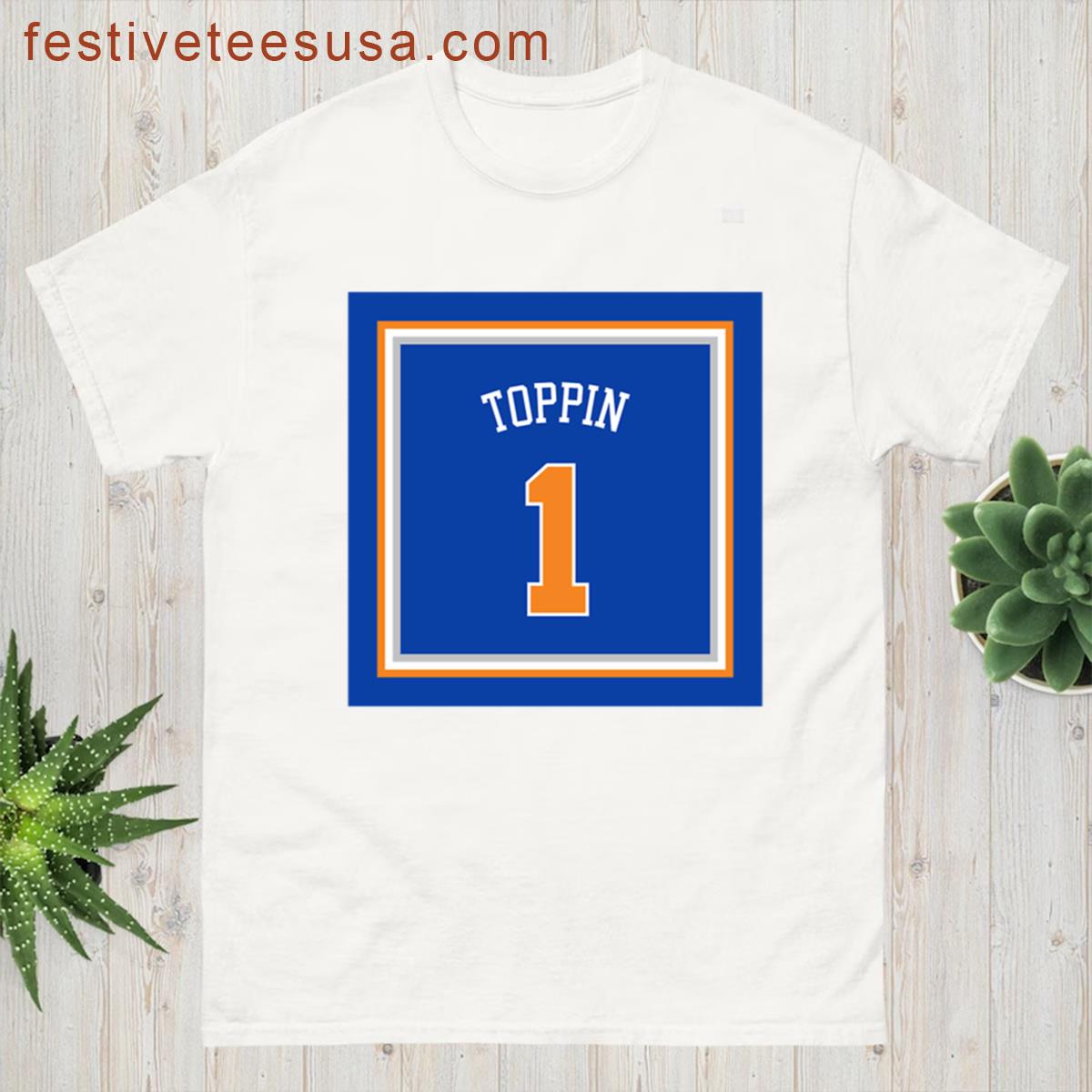 Obi Toppin Knicks Oversized T-shirt