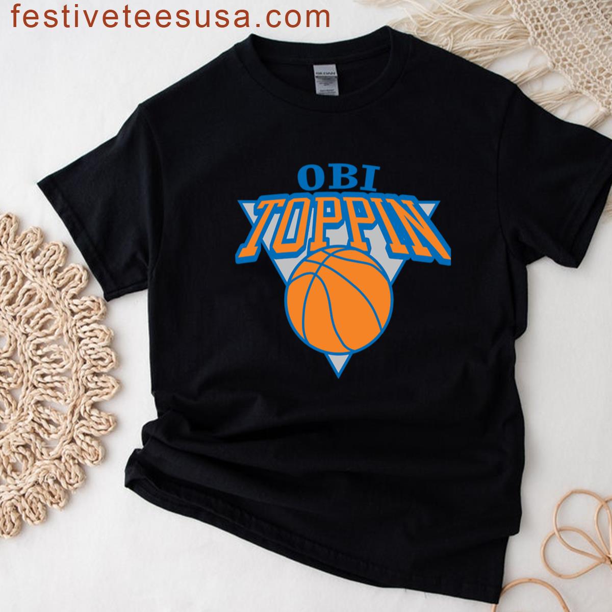 Obi Toppin New York Knicks T-shirt