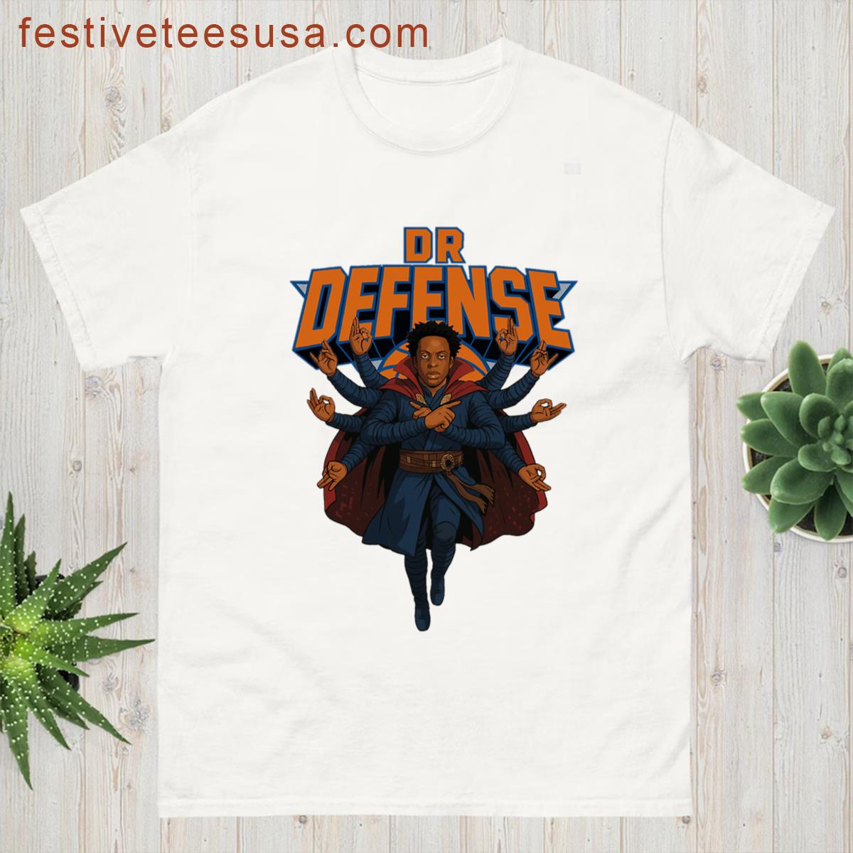 Og Dr Defense Knicks T-shirt