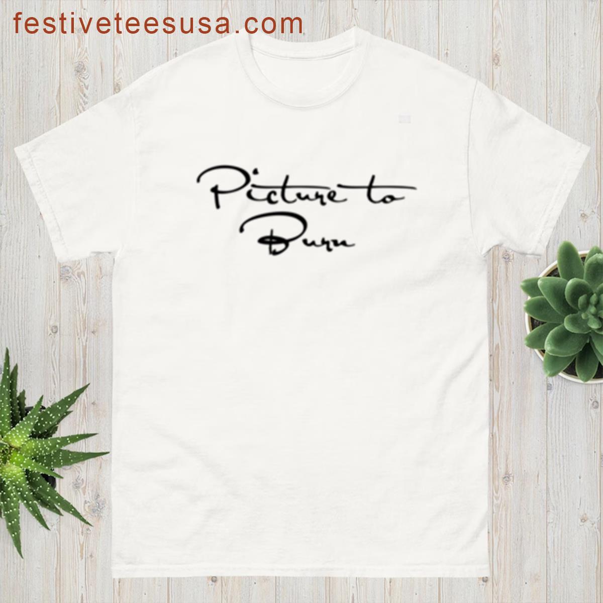 Picture To Burn Taylor Swift Debut Album Track 2 Oversized T-shirt