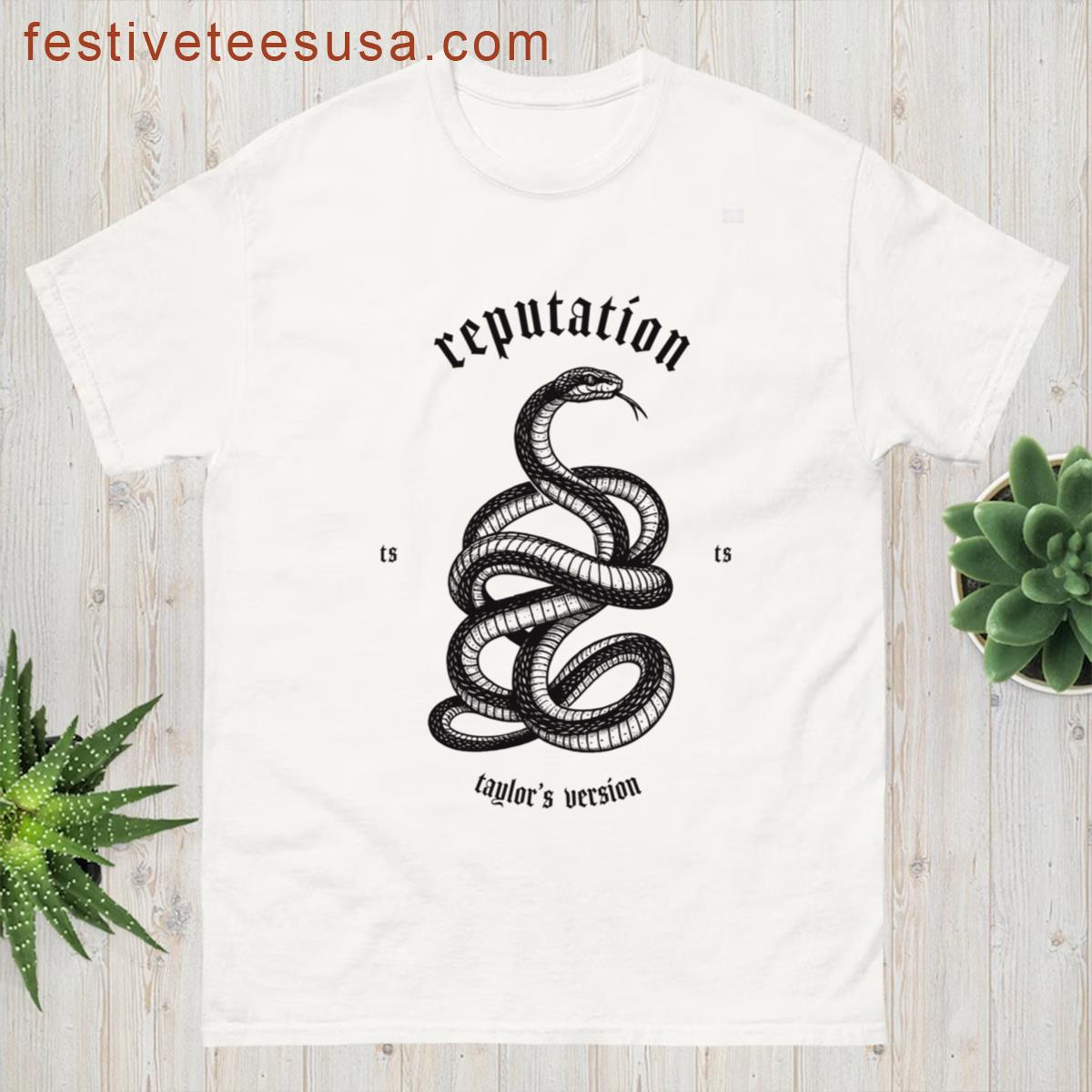 Reputation Tv Snake T-shirt