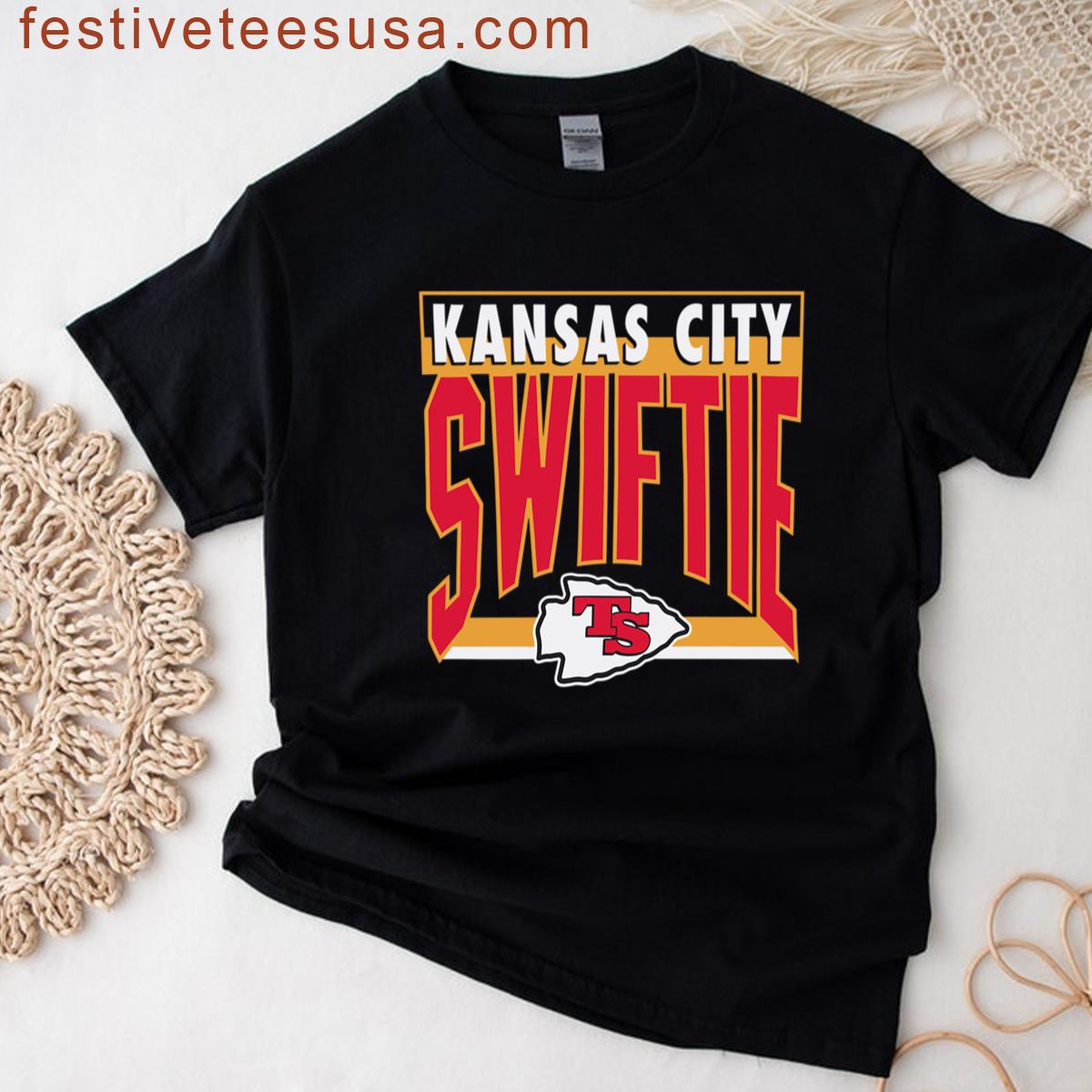 Retro Swiftie Football T-shirt