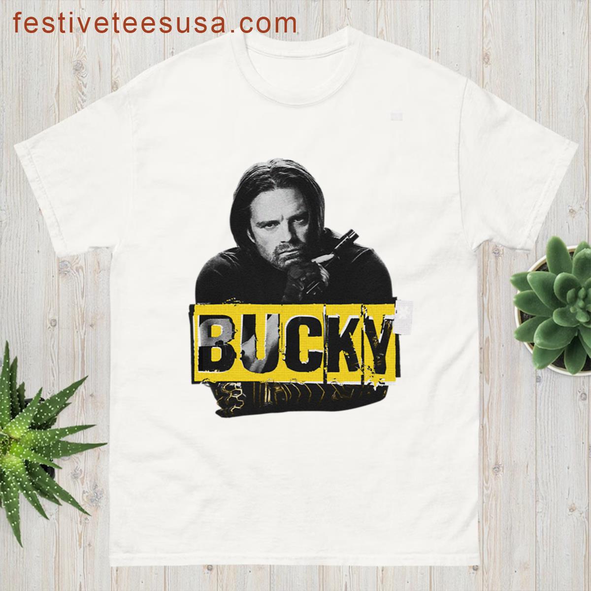 Sebastian Stan A Different Man Thunderbolts Title Card T-shirt