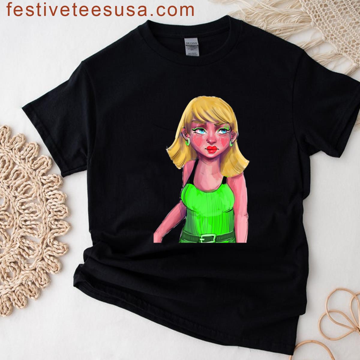 Singer Swift Stickers T-shirt