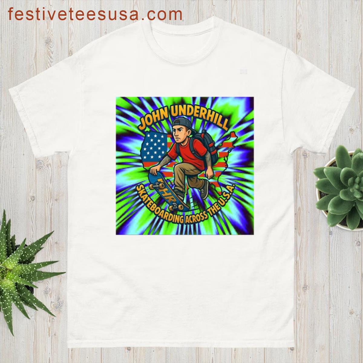 Skateboarding Across America Oversized T-shirt