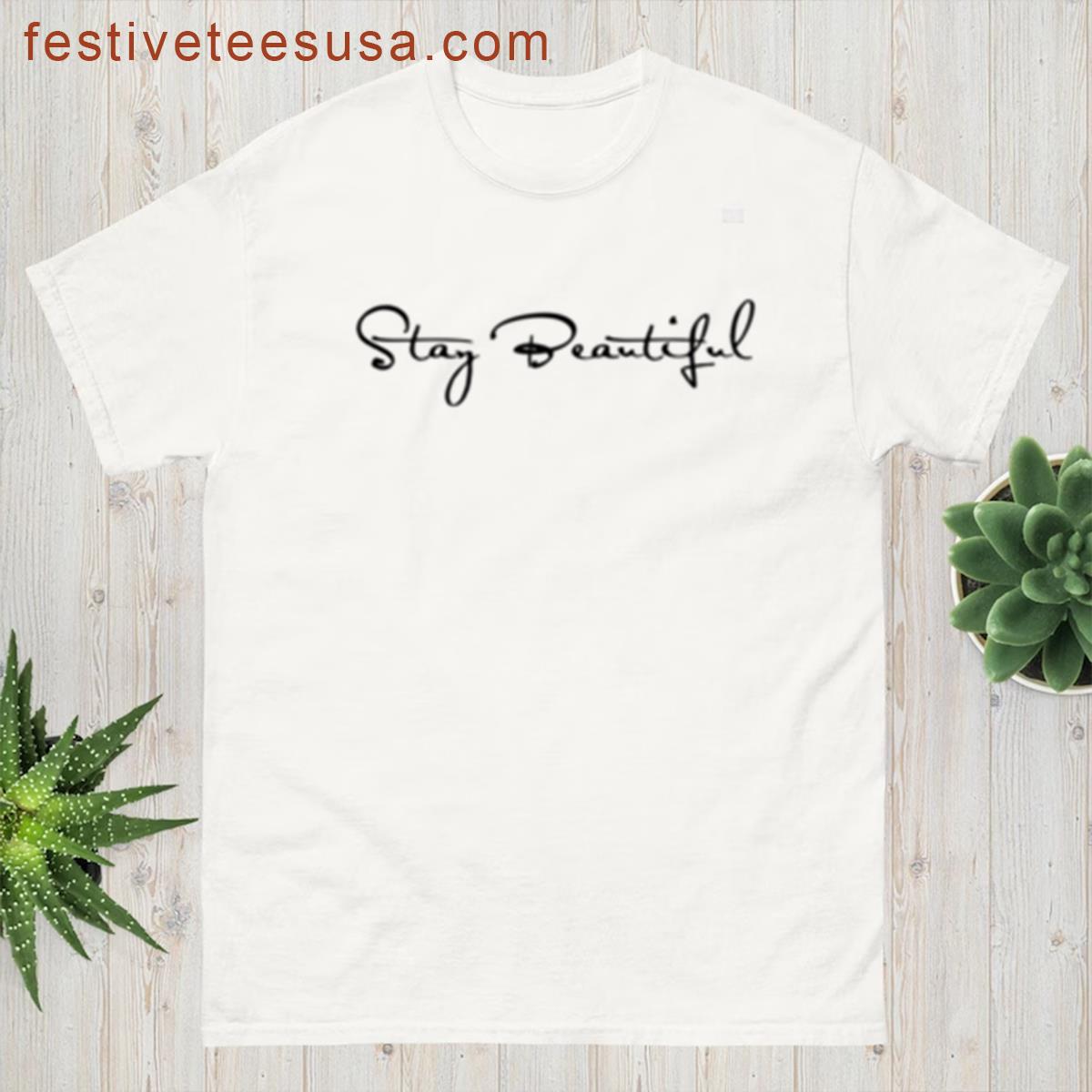 Stay Beautiful Taylor Swift Debut Album Track 8 T-shirt