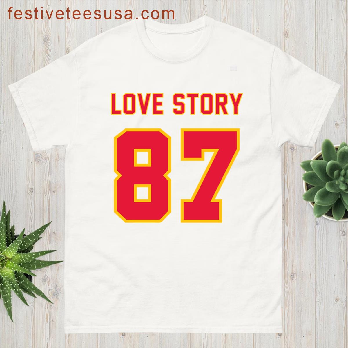 Swift And Kelce Lover Swift And Kelce Swift Kelce Lover 87 Taylor Swift And Travis Kelce Lover T-shirt