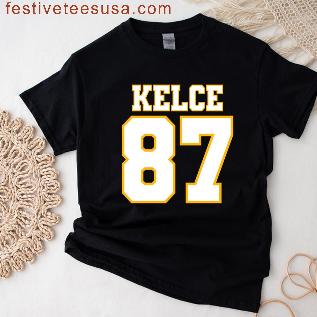 Swift Kelce 87 Red T-shirt