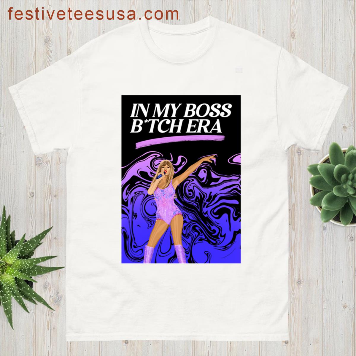 Swirly In My Boss Btch Era Graphic T-shirt