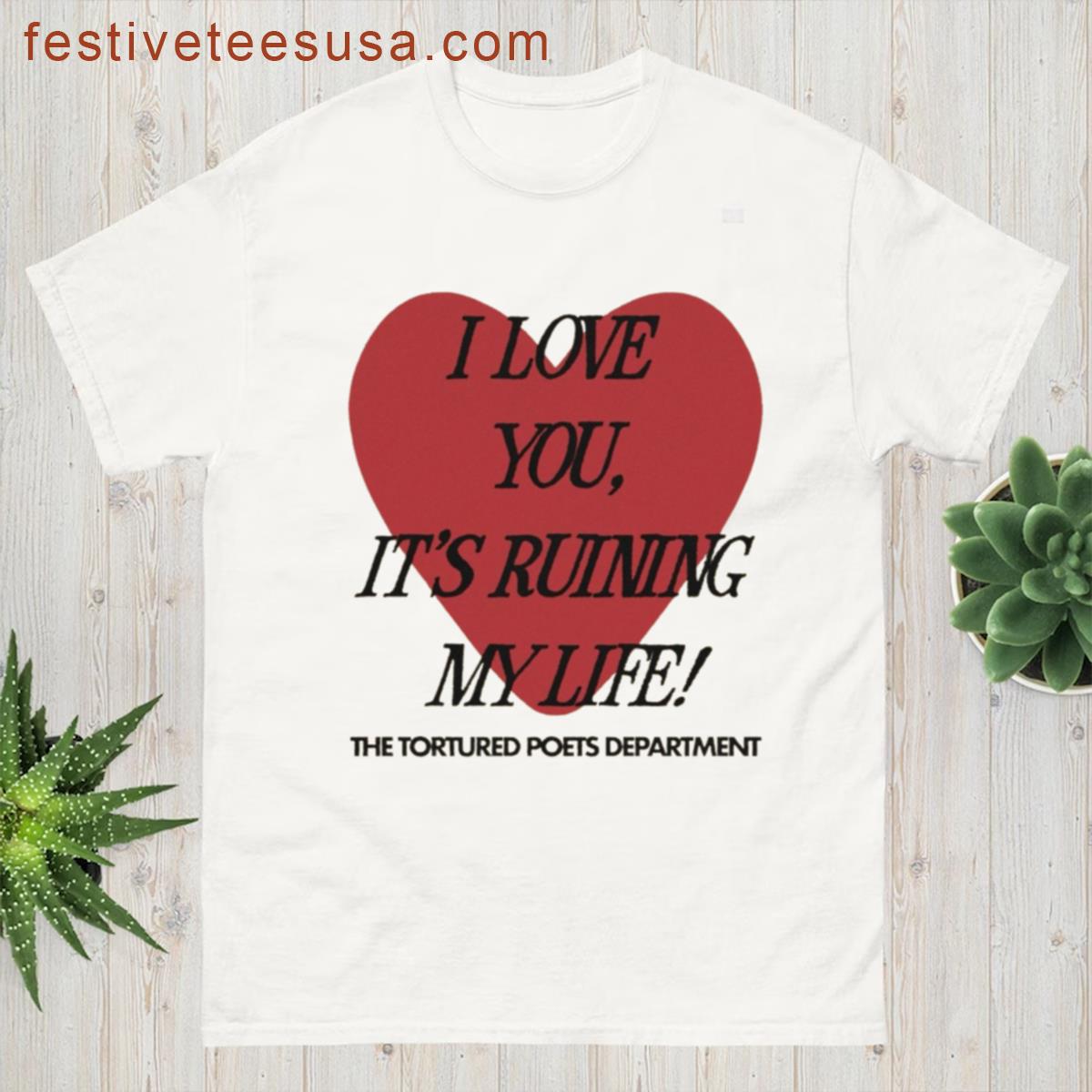 Taylor Swift Tortured Poets Department T-shirt