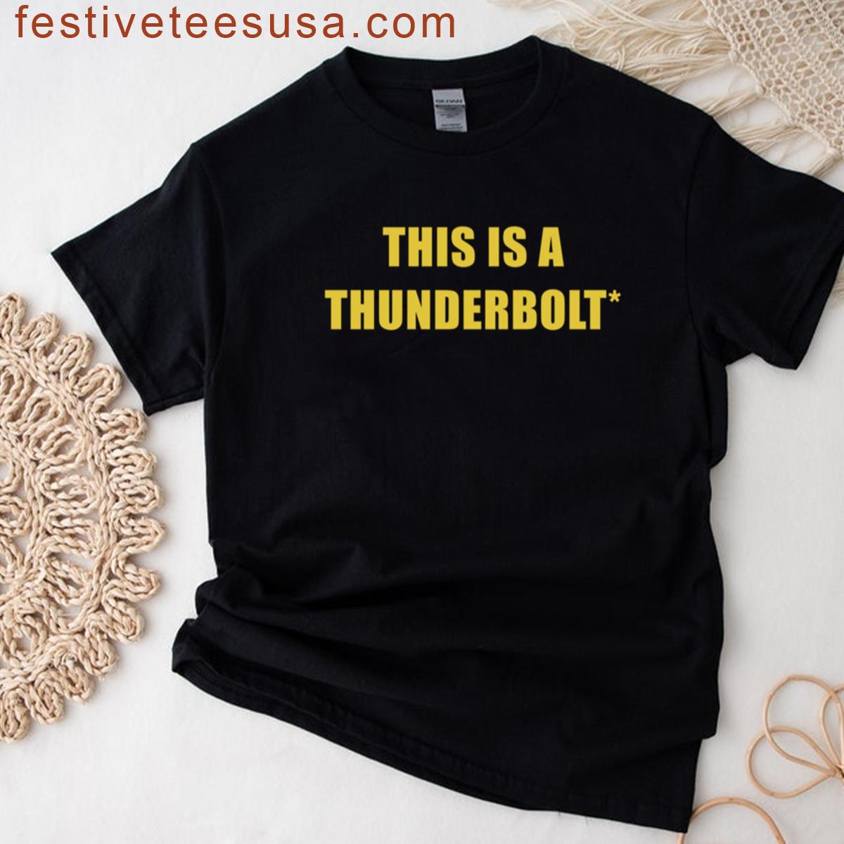 This Is A Thunderbolt Oversized T-shirt