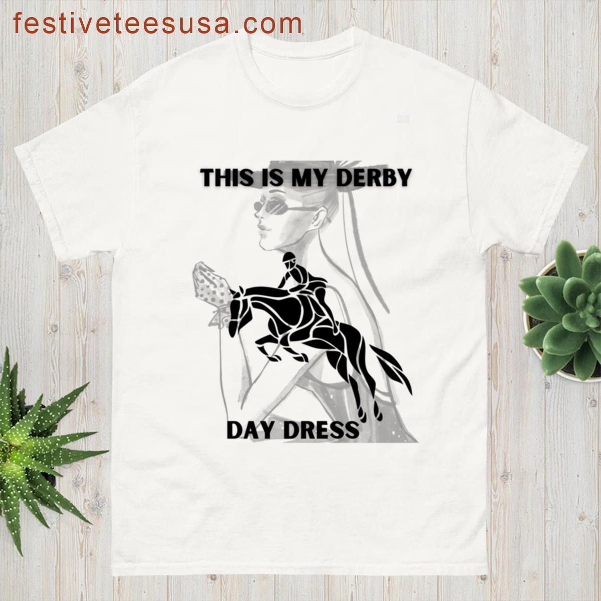 This Is My Derby Day Dress Oversized T-shirt