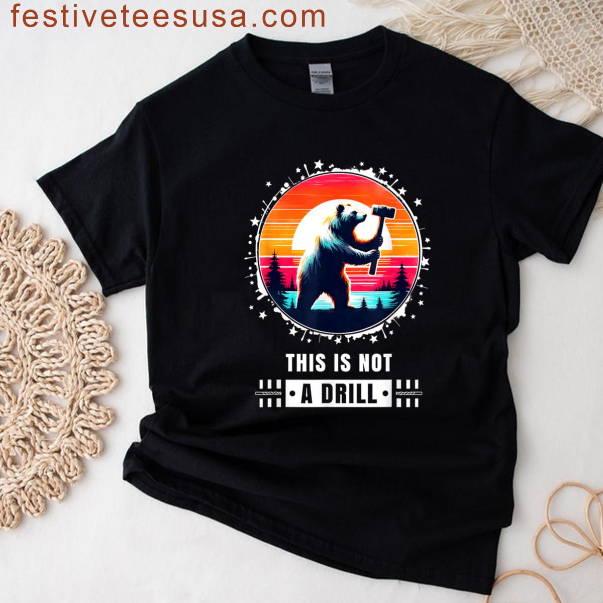 This Is Not A Drill Funny Sarcastic Funny T-shirt