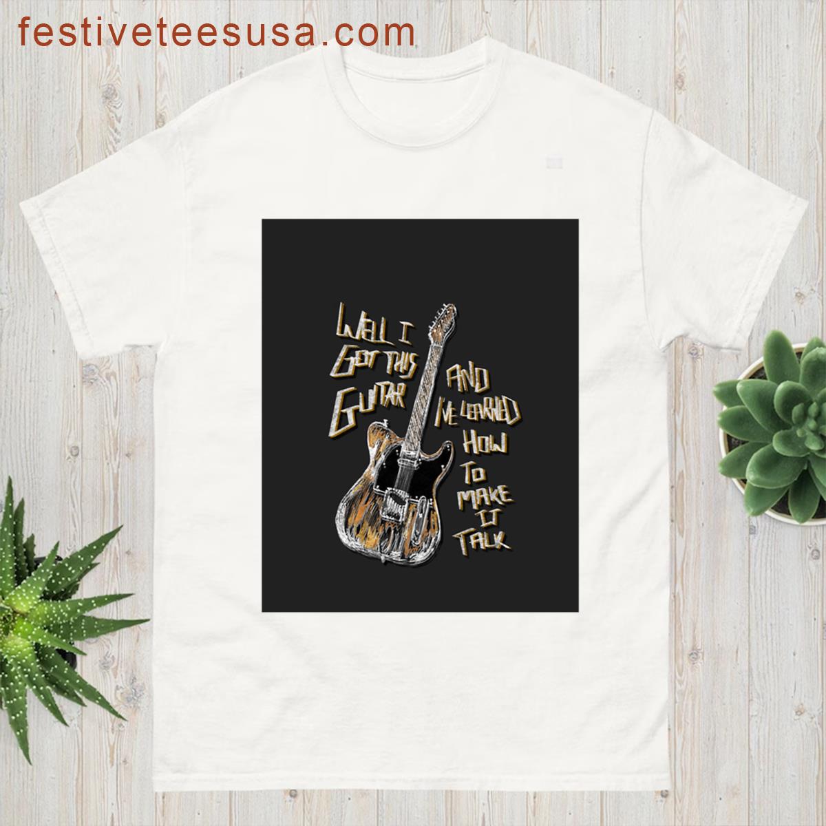 Thunder Road Bruce Springsteen Rock Music Graphic T-shirt