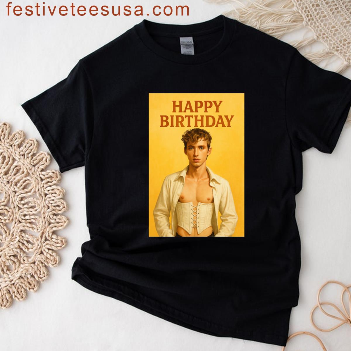 Troye Sivan Birthday Edition Blooming In Corset Dreams T-shirt