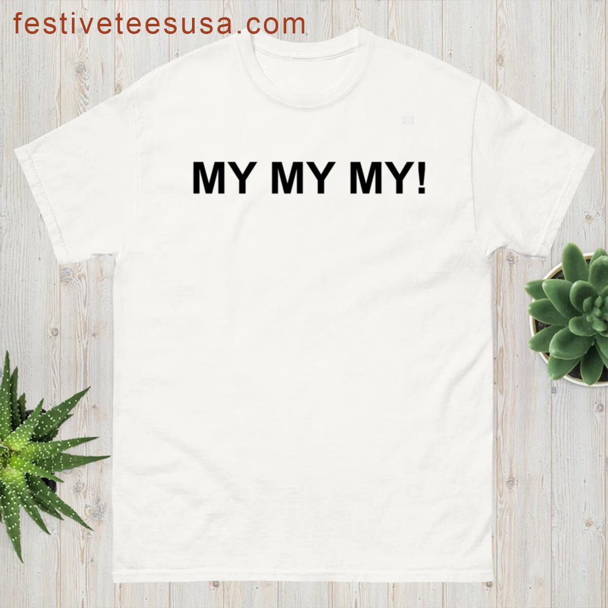 Troye Sivan My My My White T-shirt