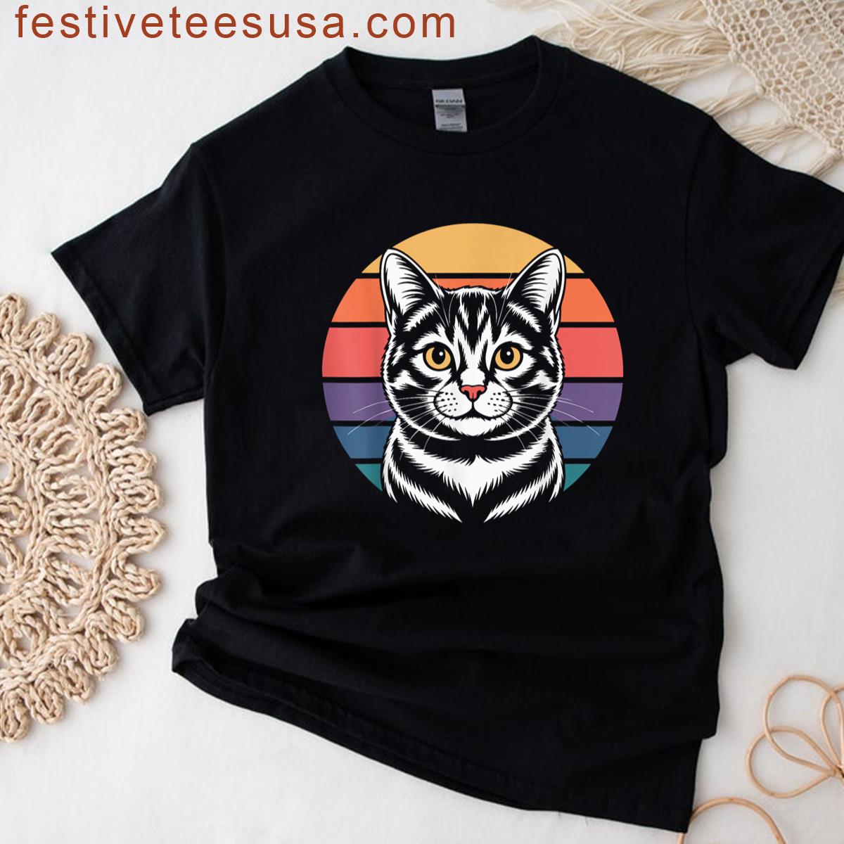 Vintage Cat T-shirt