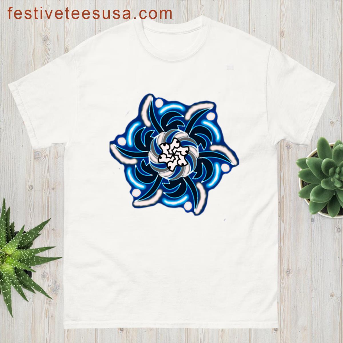 Abstract Neon T-shirt