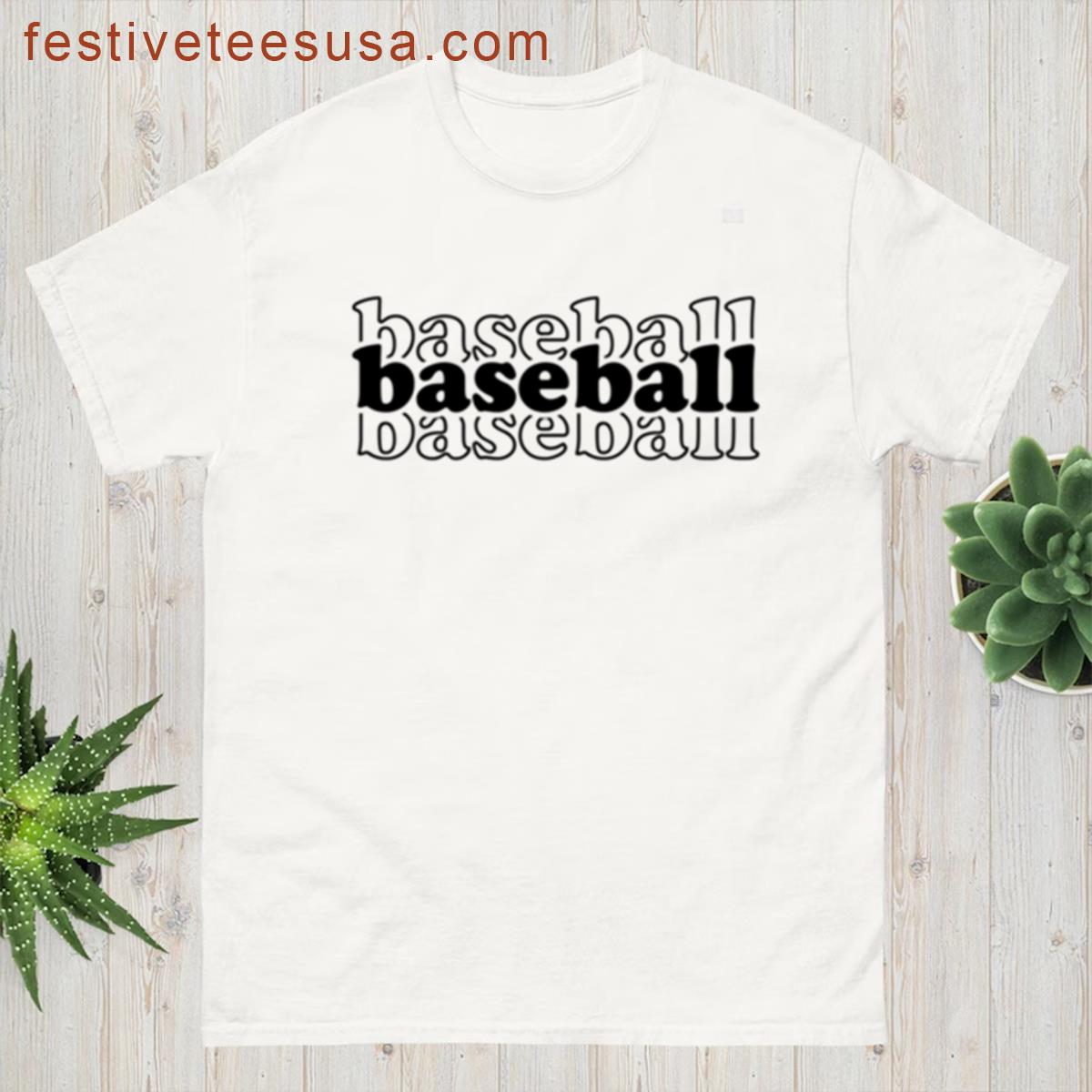 Baseball Vintage – Funny Baseball Lover T-shirt