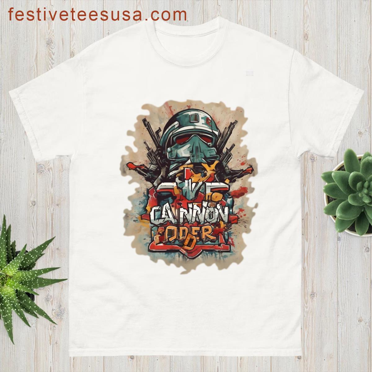 Cannon Fodder Graffiti T-shirt