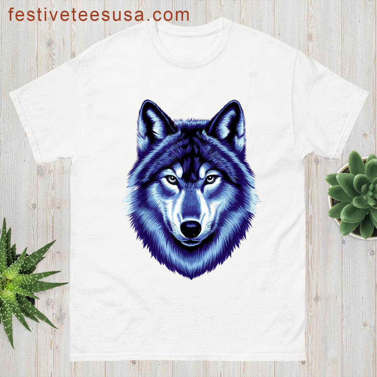 Cool Howling Wolf Art For Men Women Kids Wolves Wolf Lover T-shirt