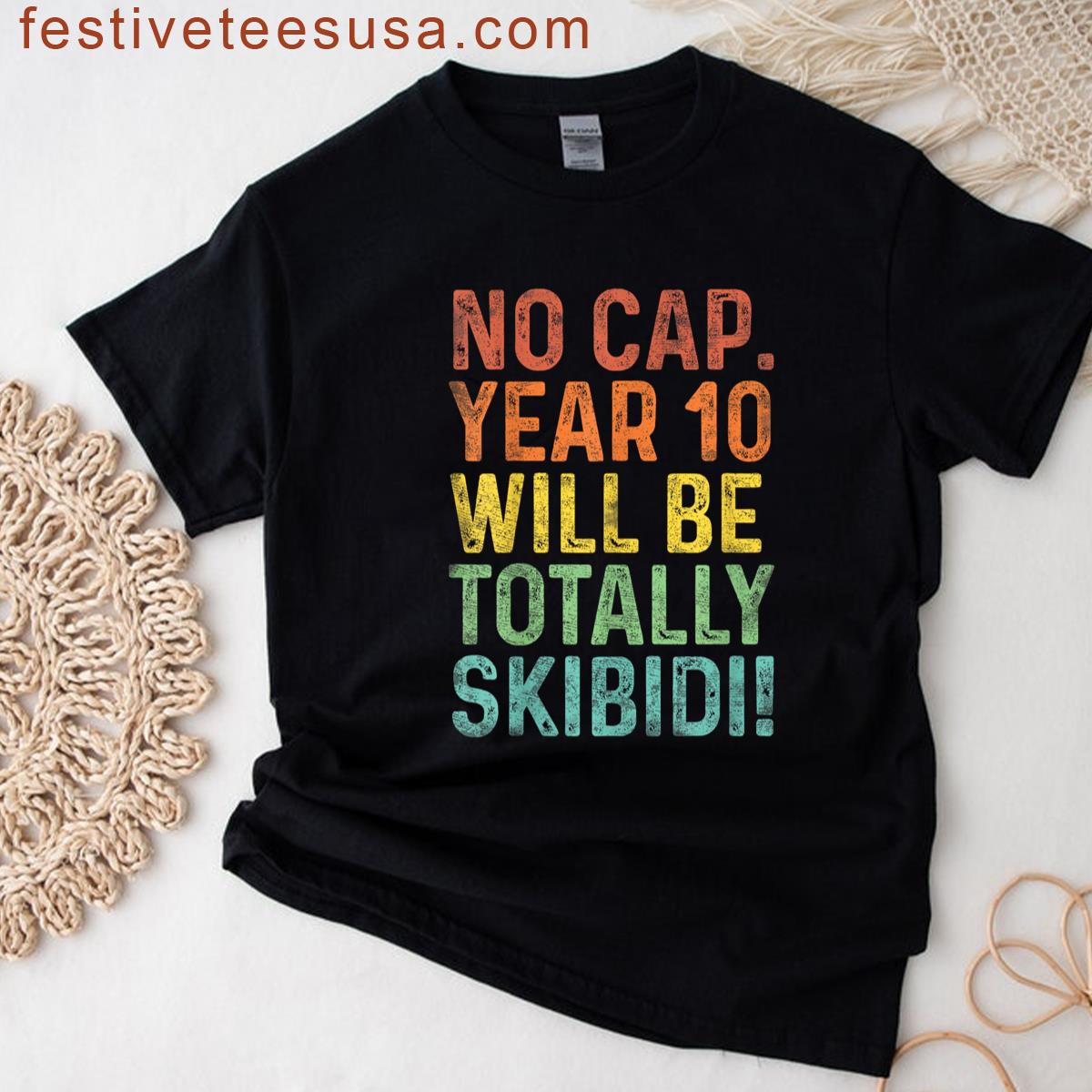 Funny 10 Year Old Gifts Bday Boy 10th Birthday Born In 2015 T-shirt