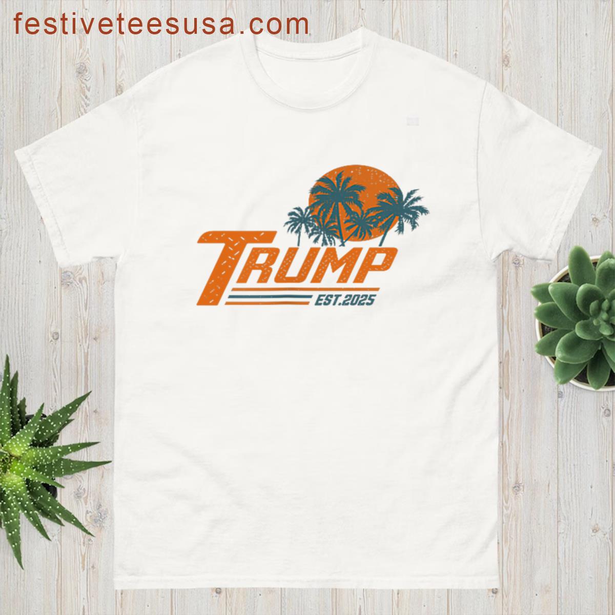 Funny Retro Vintage 2 Side Americas Gulf Beach T-shirt