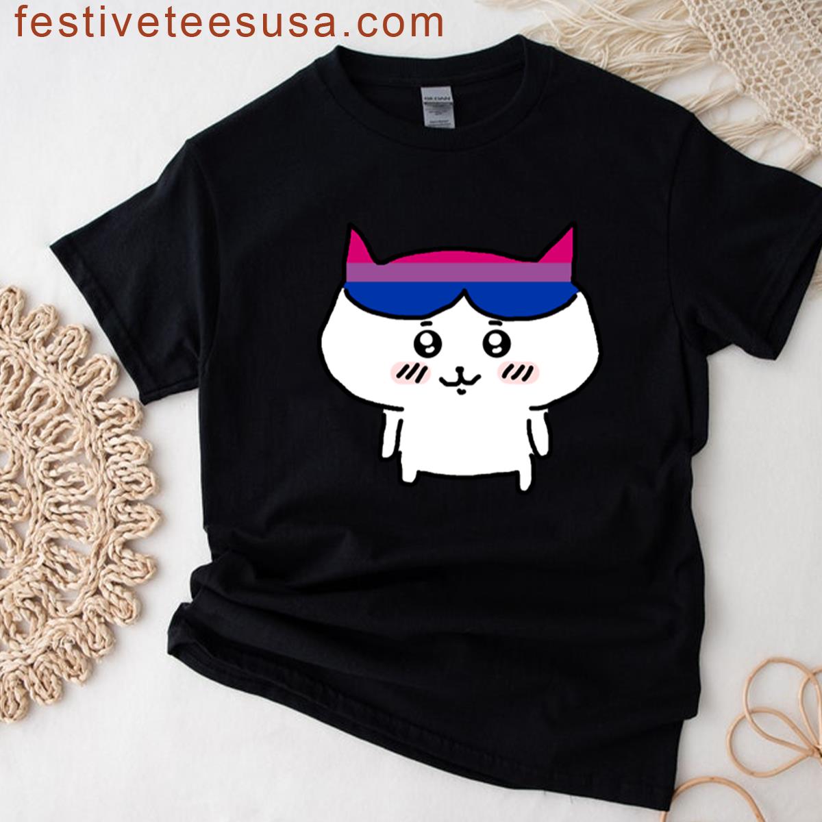 Hachiware Pride – Bisexual T-shirt