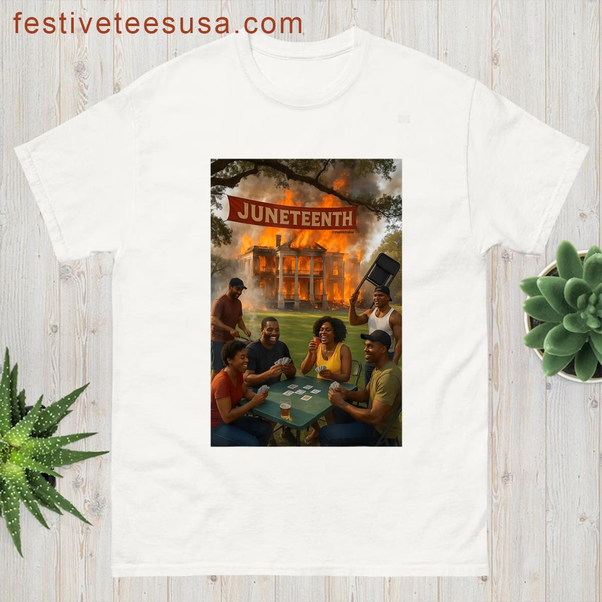 Juneteenth Nottoway Plantation New Juneteenth 2025 Gift T-shirt