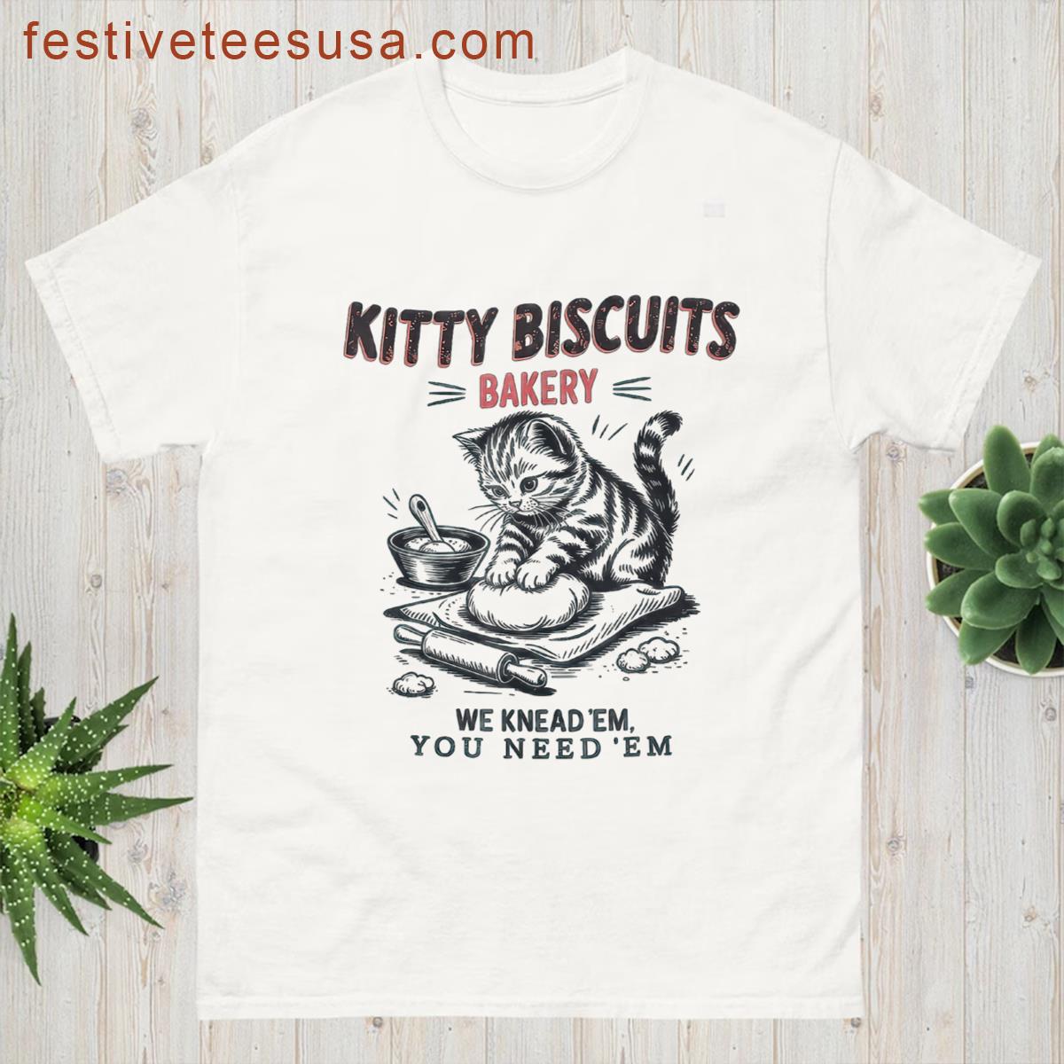 Kitty Biscuits Bakery T-shirt
