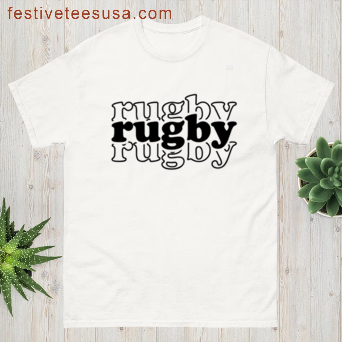 Rugby Vintage – Funny Rugby Lover T-shirt