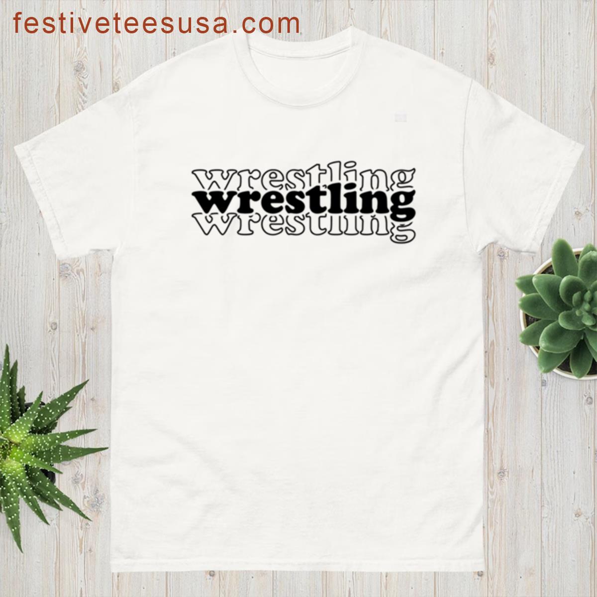 Wrestling Vintage – Funny Wrestling Lover T-shirt