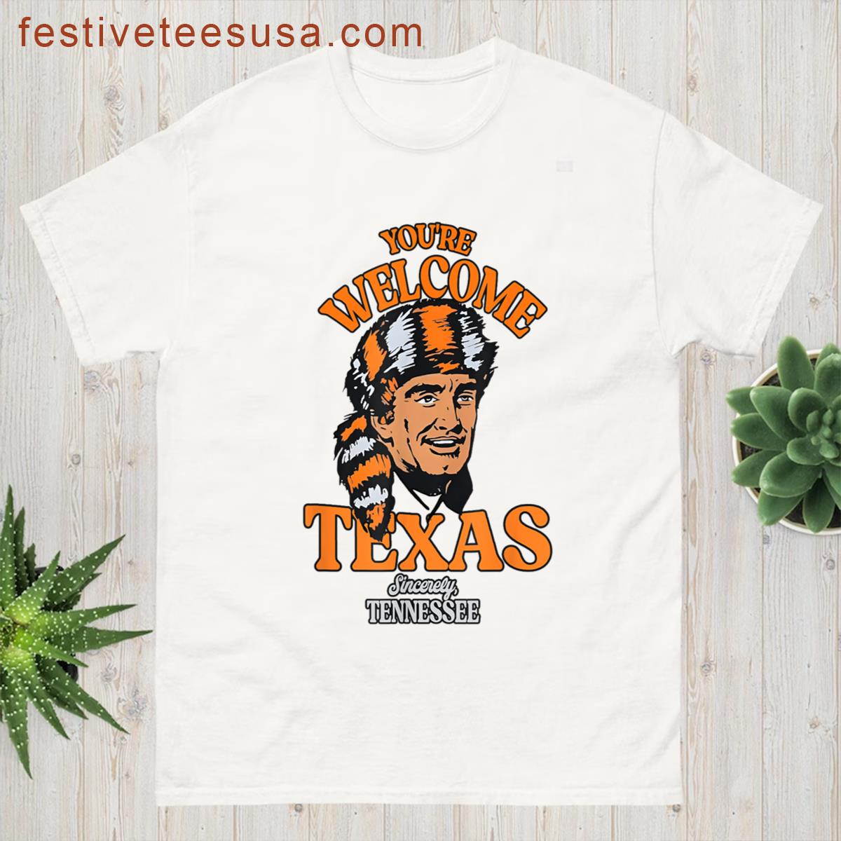Youre Welcome Texas Sincerely Tennessee Funny Saying Quote T-shirt